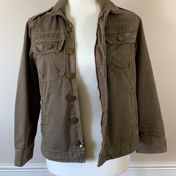 Current/Elliott soldier jacket. Combat green. - Picture 10 of 13